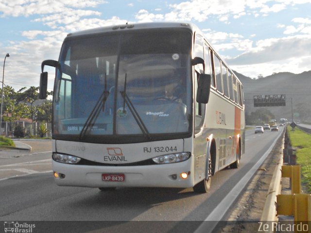Evanil Transportes e Turismo RJ 132.044 na cidade de Seropédica, Rio de Janeiro, Brasil, por Zé Ricardo Reis. Número da foto: #2027720.