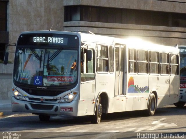 Empresa Auto Viação Massayó 6261 na cidade de Maceió, Alagoas, Brasil, por Rodrigo Fonseca. Número da foto: #2062565.