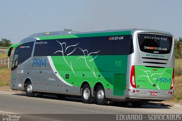 PRM Turismo 920 na cidade de Araçoiaba da Serra, São Paulo, Brasil, por EDUARDO - SOROCABUS. Número da foto: #2062162.