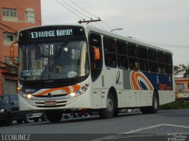 SBC Trans 897 na cidade de São Bernardo do Campo, São Paulo, Brasil, por Luis Nunez. Número da foto: #2062949.
