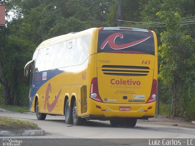 Coletivo Transportes 143 na cidade de Recife, Pernambuco, Brasil, por Luiz Carlos de Santana. Número da foto: #2062530.