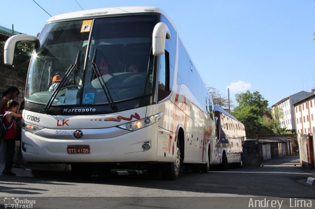 LK Transportadora Turística 17005 na cidade de São Paulo, São Paulo, Brasil, por Andrey  Lima. ID da foto: 2065231.