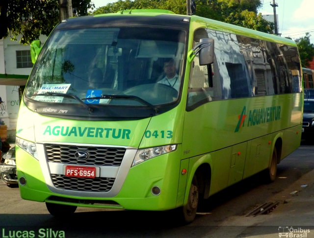 Aguavertur Turismo 0413 na cidade de Recife, Pernambuco, Brasil, por Lucas Silva. Número da foto: #2063631.