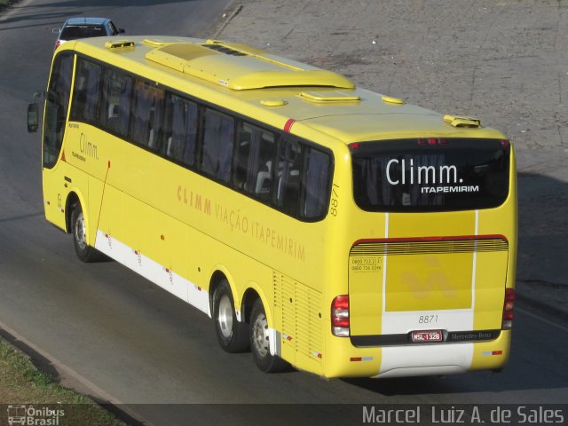 Viação Itapemirim 8871 na cidade de Belo Horizonte, Minas Gerais, Brasil, por Marcel  Sales. Número da foto: #2064414.
