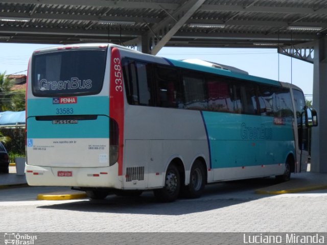 Empresa de Ônibus Nossa Senhora da Penha 33583 na cidade de Resende, Rio de Janeiro, Brasil, por Luciano Miranda. ID da foto: 2064866.