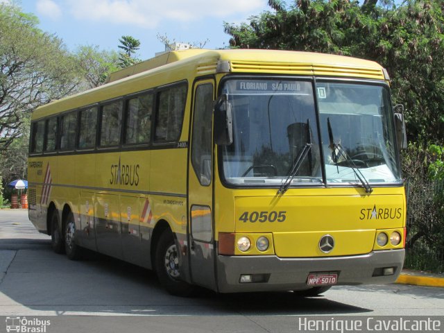 Viação Itapemirim 40505 na cidade de São Paulo, São Paulo, Brasil, por Henrique Cavalcante. ID da foto: 2065194.