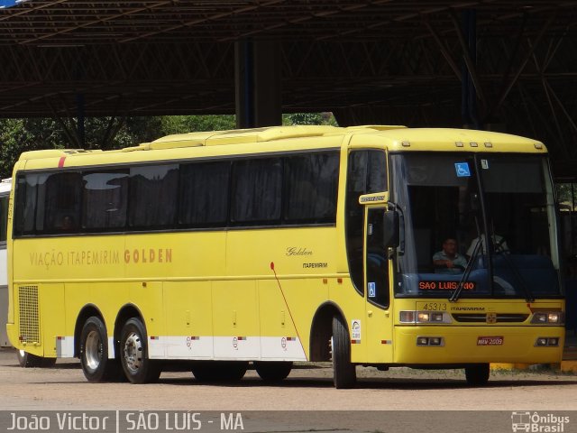 Viação Itapemirim 45313 na cidade de São Luís, Maranhão, Brasil, por João Victor. Número da foto: #2065214.