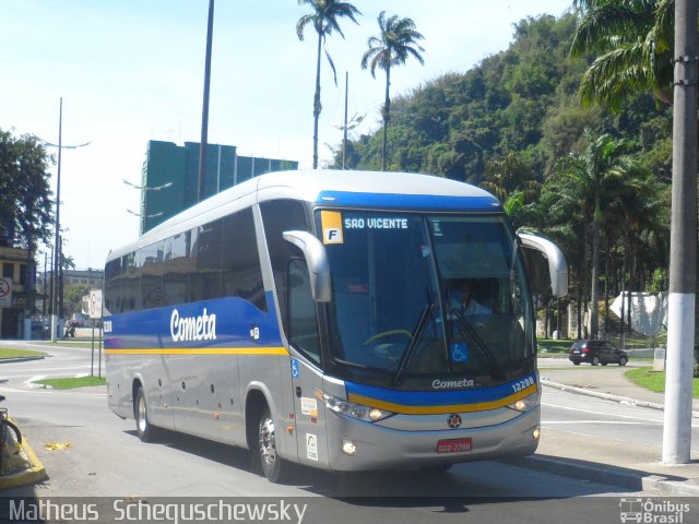 Viação Cometa 12288 na cidade de Santos, São Paulo, Brasil, por Matheus  Scheguschewsky. ID da foto: 2064715.