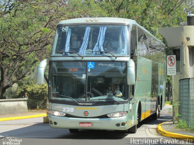 Viação Itapemirim 230 na cidade de São Paulo, São Paulo, Brasil, por Henrique Cavalcante. ID da foto: 2065162.