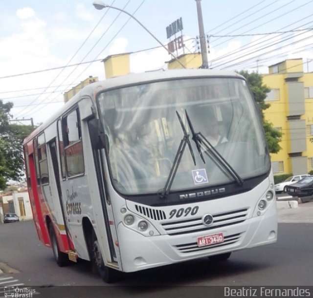 Pruden Express 9090 na cidade de Presidente Prudente, São Paulo, Brasil, por Beatriz Fernandes. Número da foto: #2064492.