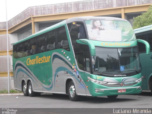 Charllestur Ônibus de Turismo 1013 na cidade de Viçosa, Minas Gerais, Brasil, por Luciano Miranda. ID da foto: 2064912.