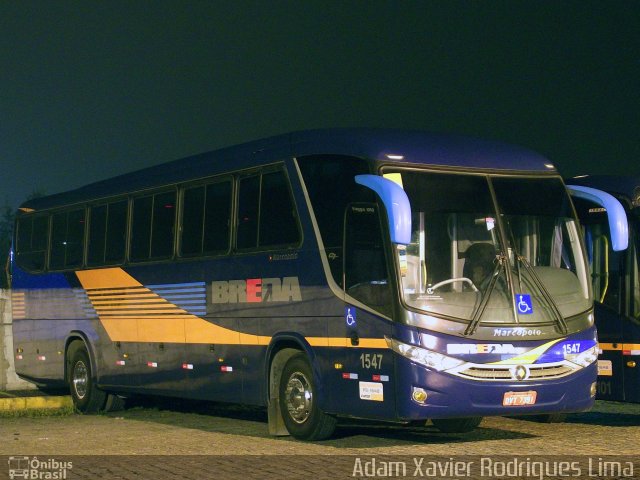 Breda Transportes e Serviços 1547 na cidade de São Vicente, São Paulo, Brasil, por Adam Xavier Rodrigues Lima. ID da foto: 2065114.