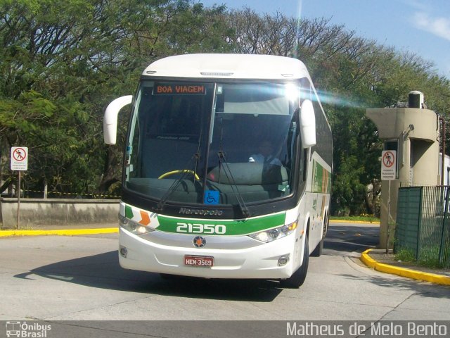 Cia. São Geraldo de Viação 21350 na cidade de São Paulo, São Paulo, Brasil, por Matheus de Melo Bento. Número da foto: #2063676.