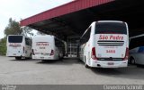 Expresso São Pedro 3450 na cidade de Santa Maria, Rio Grande do Sul, Brasil, por Cleverton Schmitt. Número da foto: #2063547.
