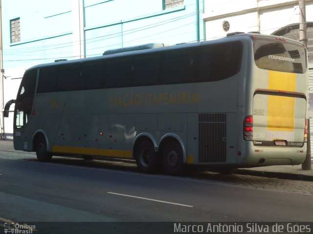 Viação Itapemirim 230 na cidade de Rio de Janeiro, Rio de Janeiro, Brasil, por Marco Antônio Silva de Góes. ID da foto: 2065975.