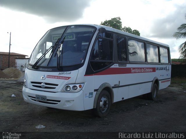 Ônibus Particulares 2292 na cidade de Japaratuba, Sergipe, Brasil, por Ricardo Luiz. Número da foto: #2066964.