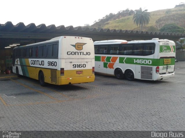 Empresa Gontijo de Transportes 9160 na cidade de Belo Horizonte, Minas Gerais, Brasil, por Diogo Ruas. ID da foto: 2067286.