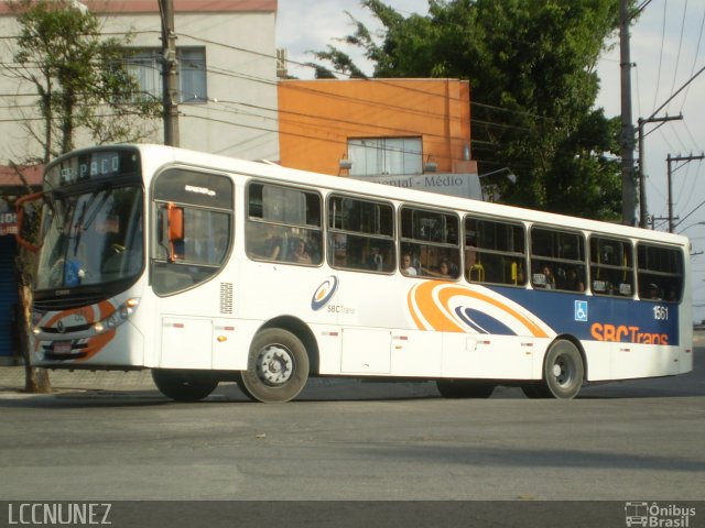 SBC Trans 1561 na cidade de São Bernardo do Campo, São Paulo, Brasil, por Luis Nunez. Número da foto: #2067403.