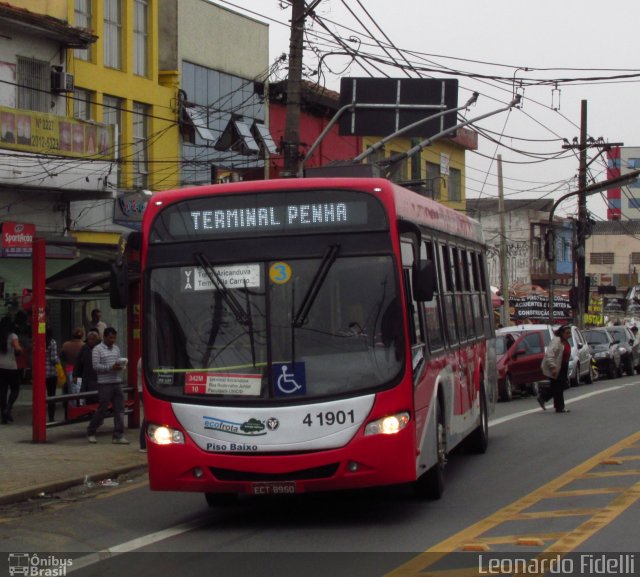 Himalaia Transportes > Ambiental Transportes Urbanos 4 1901 na cidade de São Paulo, São Paulo, Brasil, por Leonardo Fidelli. Número da foto: #2067184.