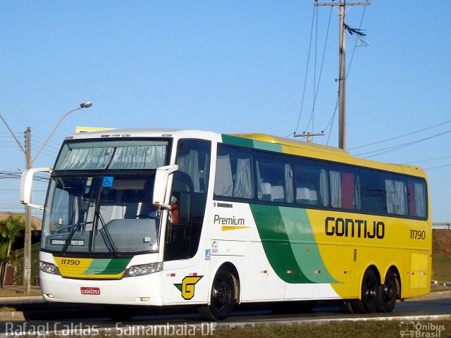 Empresa Gontijo de Transportes 11790 na cidade de Samambaia, Distrito Federal, Brasil, por Rafael Caldas. ID da foto: 2066505.