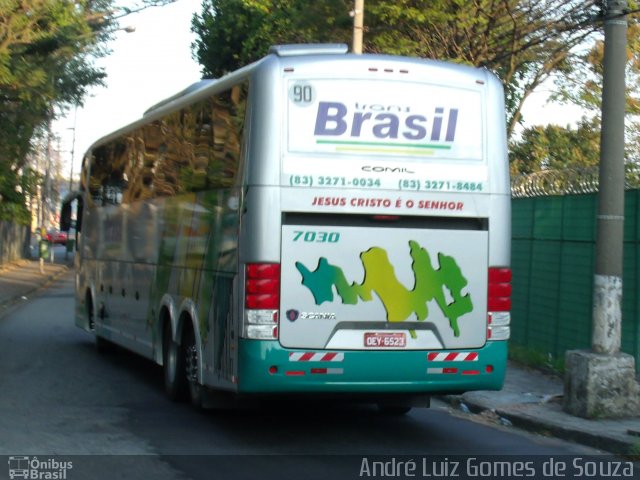 Trans Brasil > TCB - Transporte Coletivo Brasil 7030 na cidade de São Paulo, São Paulo, Brasil, por André Luiz Gomes de Souza. ID da foto: 2066750.