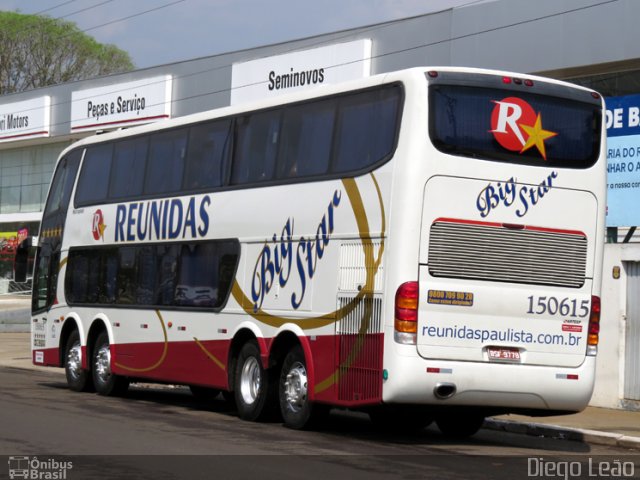 Empresa Reunidas Paulista de Transportes 150615 na cidade de Bauru, São Paulo, Brasil, por Diego Leão. ID da foto: 2067232.