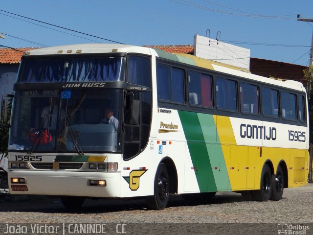 Empresa Gontijo de Transportes 15925 na cidade de Canindé, Ceará, Brasil, por João Victor. Número da foto: #2069185.