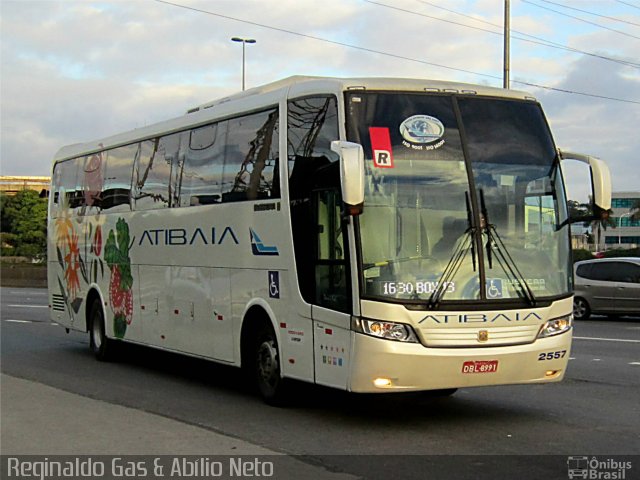 Viação Atibaia São Paulo 2557 na cidade de São Paulo, São Paulo, Brasil, por Reginaldo Gas. ID da foto: 2069665.