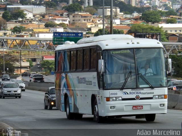 Rocha Turismo 2000 na cidade de Belo Horizonte, Minas Gerais, Brasil, por Adão Raimundo Marcelino. ID da foto: 2068853.