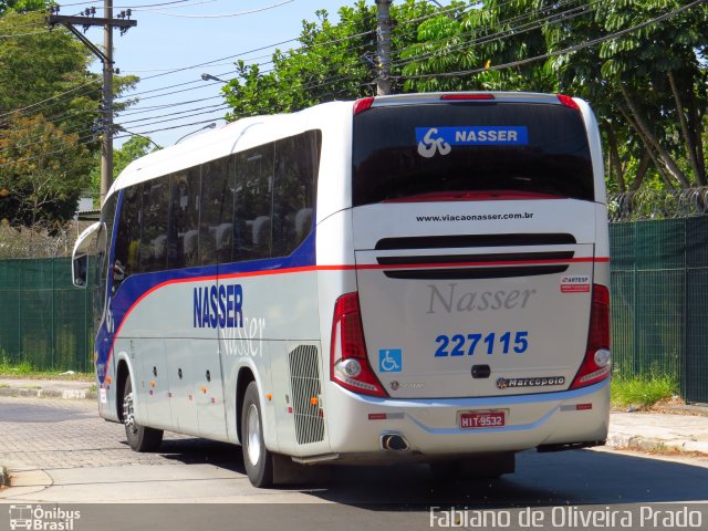 Viação Nasser 227115 na cidade de São Paulo, São Paulo, Brasil, por Fabiano de Oliveira Prado. ID da foto: 2069742.