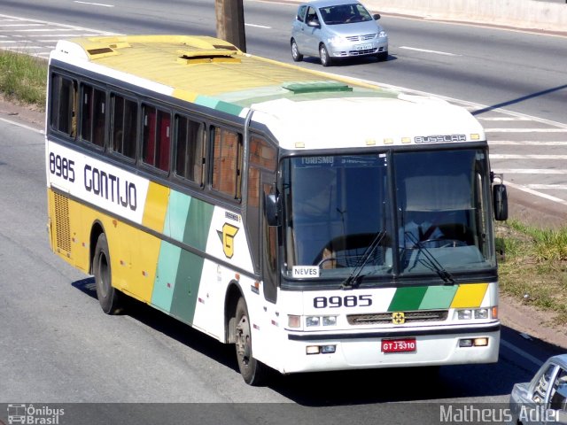 Empresa Gontijo de Transportes 8985 na cidade de Belo Horizonte, Minas Gerais, Brasil, por Matheus Adler. ID da foto: 2070323.