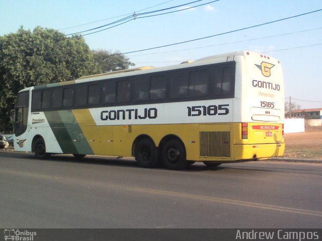 Empresa Gontijo de Transportes 15185 na cidade de Pirapora, Minas Gerais, Brasil, por Andrew Campos. ID da foto: 2070599.