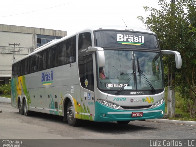 Trans Brasil > TCB - Transporte Coletivo Brasil 7029 na cidade de Recife, Pernambuco, Brasil, por Luiz Carlos de Santana. Número da foto: #2070871.