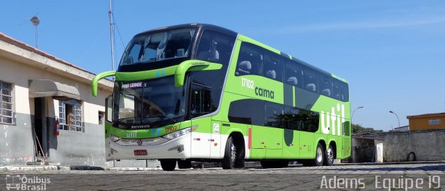 UTIL - União Transporte Interestadual de Luxo 17102 na cidade de São Vicente, São Paulo, Brasil, por Adems  Equipe 19. ID da foto: 2072274.