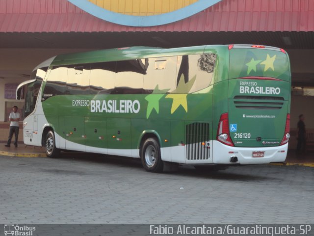 Expresso Brasileiro 216120 na cidade de Guaratinguetá, São Paulo, Brasil, por Fabio Alcantara. Número da foto: #2071956.