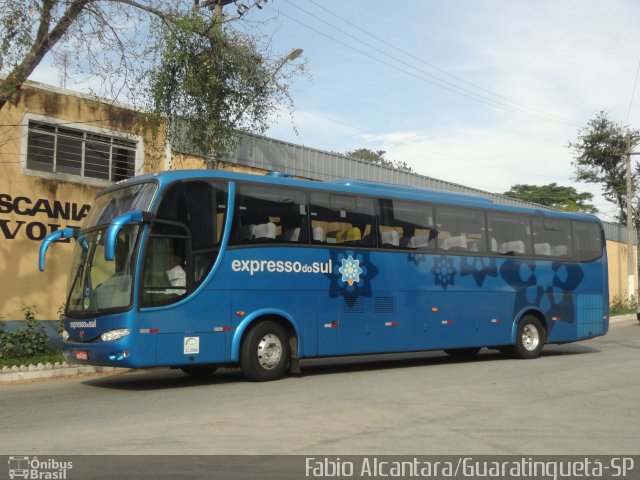Expresso do Sul 2327 na cidade de Guaratinguetá, São Paulo, Brasil, por Fabio Alcantara. Número da foto: #2072196.