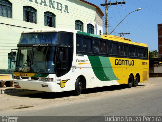 Empresa Gontijo de Transportes 15445 na cidade de Conselheiro Pena, Minas Gerais, Brasil, por Luciano Nouza Pereira. ID da foto: 2071874.