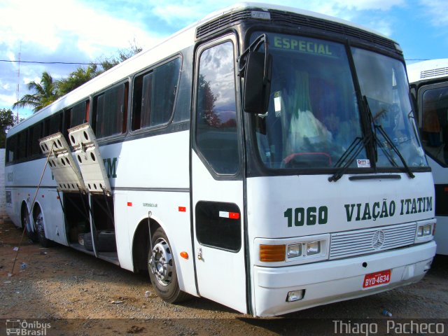 Viação Itatim 1060 na cidade de Bom Jesus da Lapa, Bahia, Brasil, por Thiago  Pacheco. ID da foto: 2073111.