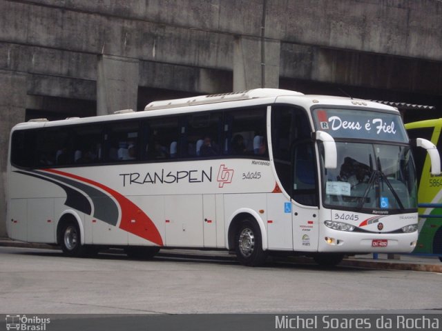 Transpen Transporte Coletivo e Encomendas 34045 na cidade de Curitiba, Paraná, Brasil, por Michel Soares da Rocha. Número da foto: #2072626.