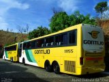 Empresa Gontijo de Transportes 11155 na cidade de João Monlevade, Minas Gerais, Brasil, por Joase Batista da Silva. ID da foto: :id.