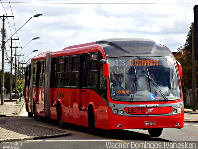 Cristo Rei > CCD Transporte Coletivo > SPE Via Mobilidade S/A DE710 na cidade de Curitiba, Paraná, Brasil, por Wagner Domingos Ivanesken. Número da foto: #2074867.