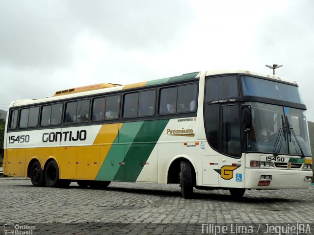 Empresa Gontijo de Transportes 15450 na cidade de Jequié, Bahia, Brasil, por Filipe Lima. Número da foto: #2073901.