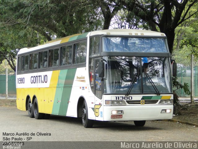 Empresa Gontijo de Transportes 11380 na cidade de São Paulo, São Paulo, Brasil, por Marco Aurélio de Oliveira. Número da foto: #2073612.