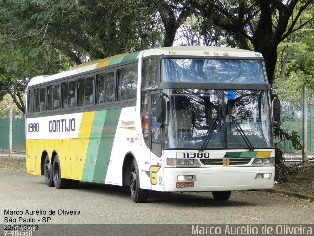 Empresa Gontijo de Transportes 11380 na cidade de São Paulo, São Paulo, Brasil, por Marco Aurélio de Oliveira. ID da foto: 2073612.