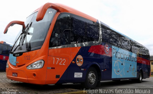 Viação Piracicabana 1722 na cidade de São Paulo, São Paulo, Brasil, por Felipe Navas Geraldo Moura . Número da foto: #2074015.