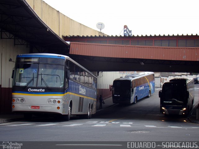 Viação Cometa 1601 na cidade de Sorocaba, São Paulo, Brasil, por EDUARDO - SOROCABUS. ID da foto: 2076497.