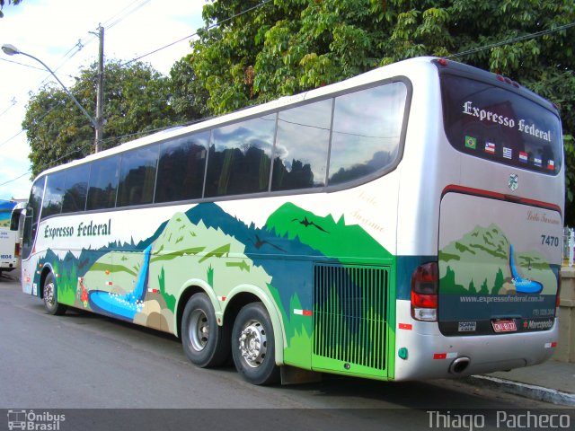 Expresso Federal 7470 na cidade de Bom Jesus da Lapa, Bahia, Brasil, por Thiago  Pacheco. Número da foto: #2077194.