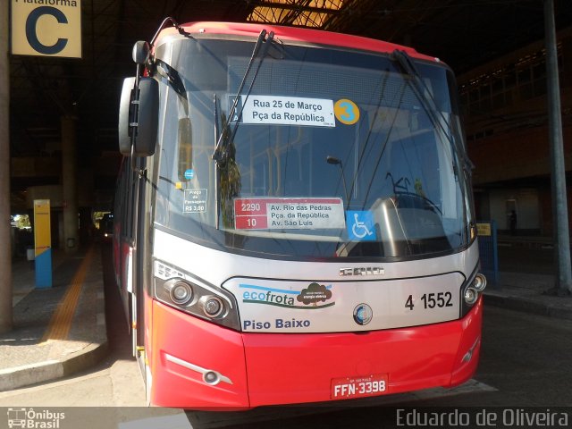 Himalaia Transportes > Ambiental Transportes Urbanos 4 1552 na cidade de São Paulo, São Paulo, Brasil, por Eduardo de Oliveira. Número da foto: #2076081.