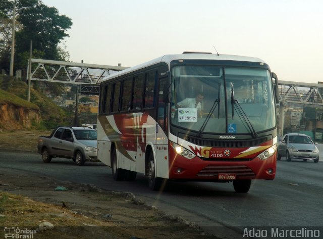 WG Turismo 4100 na cidade de Belo Horizonte, Minas Gerais, Brasil, por Adão Raimundo Marcelino. ID da foto: 2076355.