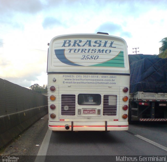 Brasil Turismo 2580 na cidade de Cajamar, São Paulo, Brasil, por Matheus Germiniani. Número da foto: #2076723.